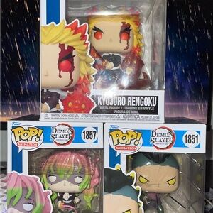 Demon slayer funko pops